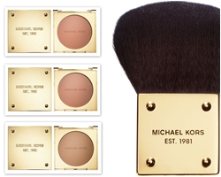 MK Bronze Powder Collection w_ Brush