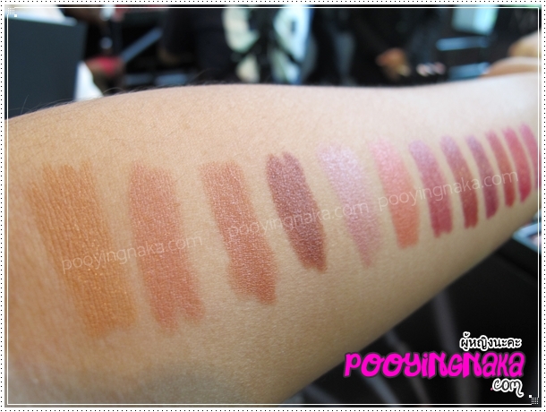 Swatch and Review Nars Satin Lips