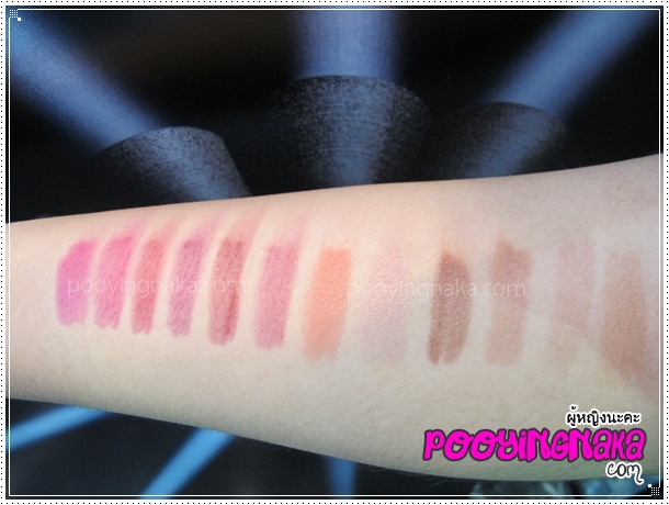 Swatch and Review Nars Satin Lips