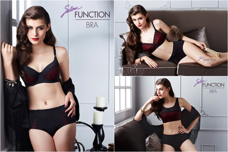 Sabina Function Bra Burgundy