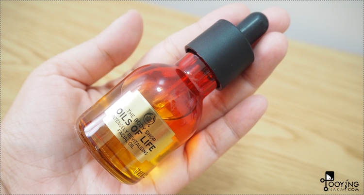 รีวิว, สกินแคร์, the body shop, Oil of life, facial oil, gel cream, ผิวผสม, น้ำมันบำรุงผิว, น้ำมันทาหน้า