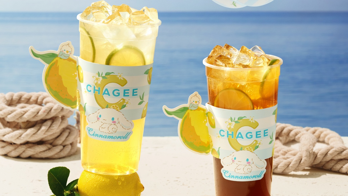 เสิร์ฟความน่ารักแบบเต็มแก้ว! CHAGEE และ Cinnamoroll ชวนจิบ Lemon Tea เติมความสดชื่นพร้อมเปิดโลก Cinnamoroll Lemon Sky