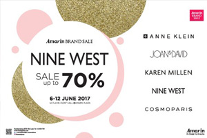 กรูมมิ่งลุคฉบับสาวเวิร์กกิ้งวูแมน ในงาน Amarin Brand Sale: Nine West Sale Up To 70% 