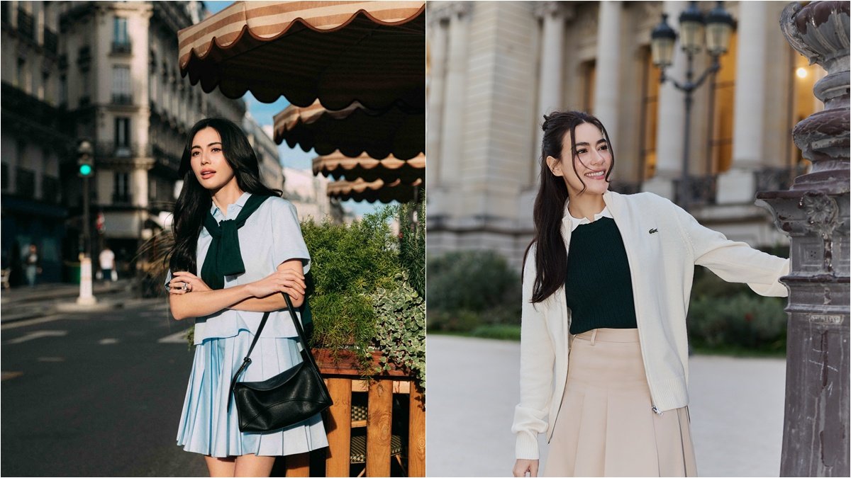 เก็บตก Street Style วันสบาย ๆ ของ “ใหม่-ดาวิกา” และ “คิมเบอร์ลี่” ณ กรุงปารีส