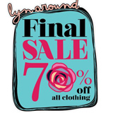 ++ Lyn Around 70% off All Clothing ++ Final Sale สินค้า Collection Spring-Summer เสื้อผ้าและเครื่องประดับ ลด 70% รองเท้า ลด 50% กระเป๋า ลด 40%