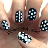 Polka Dot Nails ง่ายๆด้วยปลายดินสอ