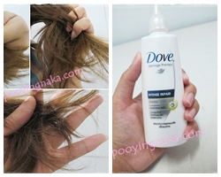 Review Dove hair therapy intensive repair